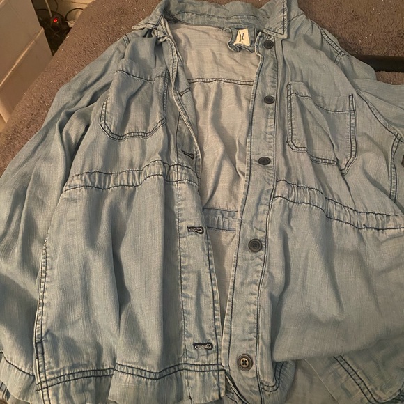 Womens Gap Jean jacket/shirt - Picture 1 of 2